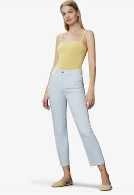DL1961 Patti Straight High-Rise Vintage Ankle in Ultra Light - 27